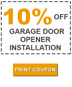 Garage Door Opener Installation Coupon Tamarac FL